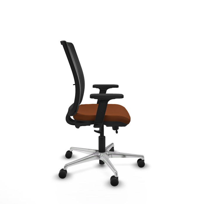 PIQUERAS Y CRESPO Silla de oficina Haches Marrón y Negro PIQUERAS Y CRESPO Silla de oficina Haches Marrón y Negro