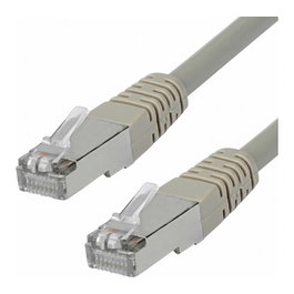 S-Impuls Patchkabel CAT6 RJ45 S/FTP 25m Gris