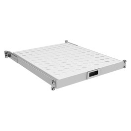 EFB Elektronik Estante extraíble de 19 pulgadas 1HE, RAL9005
