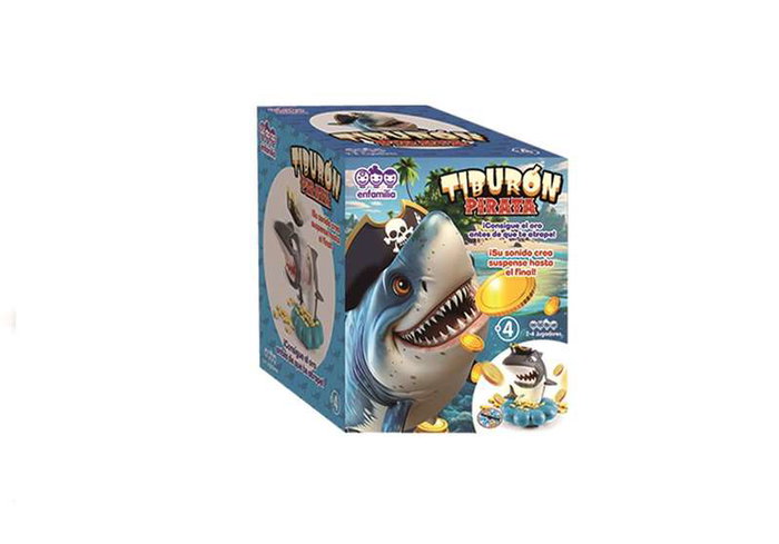 Jugatoys - enfamilia Juego ¡Tiburón Pirata!