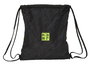 Bolsa Mochila con Cuerdas Nerf Get ready Negro 35 x 40 x 1 cm