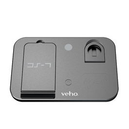 Veho DS-7 Qi Base de Carga Inalámbrica Universal Multi-dispositivo Plegable Compatible con Smartphone, Apple Watch y Airpods