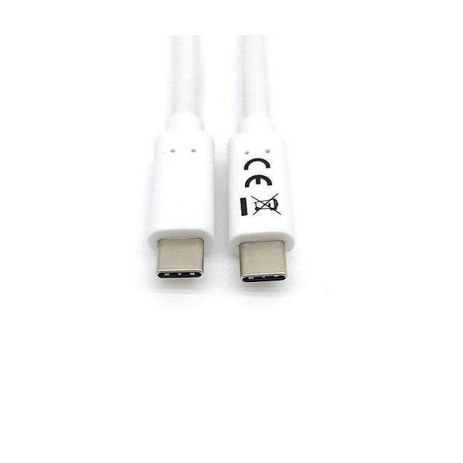 EQUIP 128361 Cable USB-C 3.2 Macho a Macho 1m 60W PD 5Gbps Blanco