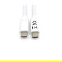 EQUIP 128361 Cable USB-C 3.2 Macho a Macho 1m 60W PD 5Gbps Blanco