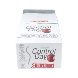 NUTRISPORT Barrita Yogurt Controlday Caja 28 Unidades - Barrita Proteica para Control de Peso y Quema de Grasa, Rico en Fibra, Vitaminas y Minerales