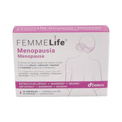 DEITERS Femmelife Menopausia 30 Cápsulas DEITERS Femmelife Menopausia 30 Cápsulas
