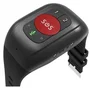 Leotec Senior Smart Band 4G Pulsera Inteligente con GPS, Llamadas 4G, Monitor Cardiaco y Podómetro para Mayores - Roja y Negra - Ref. LESB01R