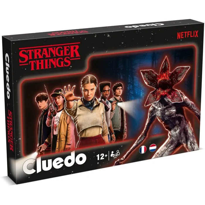 Winning Moves WIN5036905063111 Cluedo Stranger Things Juego de Mesa para 2-6 Jugadores Edad +15