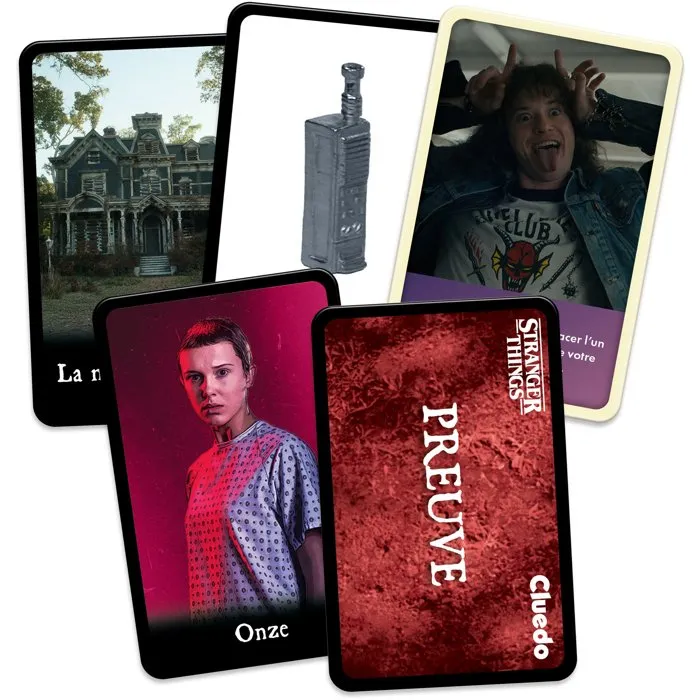 Winning Moves WIN5036905063111 Cluedo Stranger Things Juego de Mesa para 2-6 Jugadores Edad +15