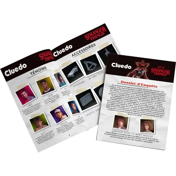 Winning Moves WIN5036905063111 Cluedo Stranger Things Juego de Mesa para 2-6 Jugadores Edad +15