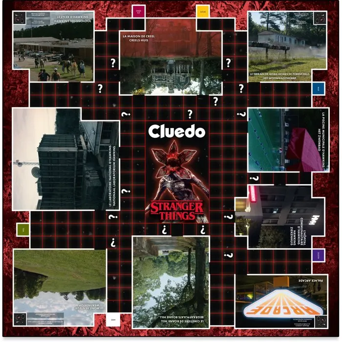 Winning Moves WIN5036905063111 Cluedo Stranger Things Juego de Mesa para 2-6 Jugadores Edad +15