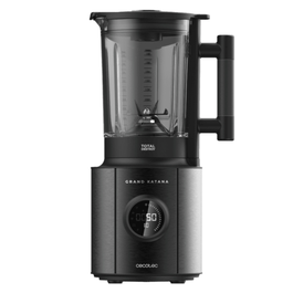 Cecotec Batidora de Vaso 03986 Grand Katana, 2700 W, Jarra 1.8 L, 10 Velocidades, Negro