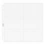 Ultimate Guard 24-Pocket QuadRow Pages Side-Loading (10) - Transparent