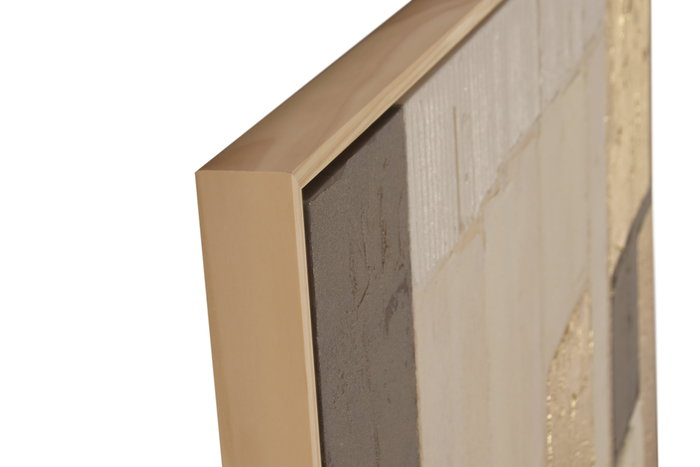 DKD Home Decor Cuadro Lienzo Pino 123x4x183 Moderno Pintado a Mano