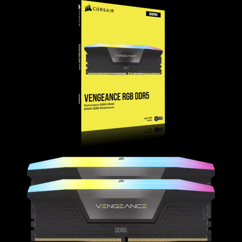 Corsair Vengeance RGB CMH32GX5M2B6400C36 32GB (2x16GB) DDR5 6400MHz CL36 Corsair Vengeance RGB CMH32GX5M2B6400C36 32GB (2x16GB) DDR5 6400MHz CL36
