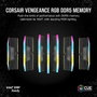 Corsair Vengeance RGB CMH32GX5M2B6400C36 32GB (2x16GB) DDR5 6400MHz CL36