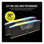 Corsair 32GB DDR5 Vengeance RGB Kit (2x16GB) 6400MHz CL36 Negro para PC