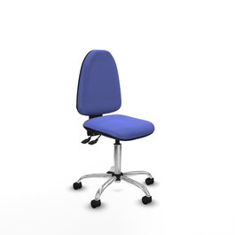 PIQUERAS Y CRESPO Silla de oficina Aýna Azul claro con mecanismo Asincro