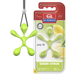 Drmarcus DRM0661 Ambientador Coche Lucky Top Green Citrus Aroma Duradero