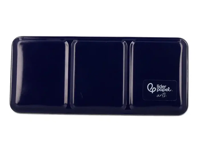 Liderpapel Acuarela con Pincel, Estuche Metálico, 24 Colores Surtidos, Ideal para Artistas