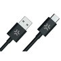 Celly Cargador Cable USB-A a USB-C 2 Metros Negro 12W