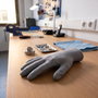 IGARTEX Guantes de Nylon Gris con Palma de Poliuretano Talla XS-6