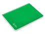 Liderpapel Cuaderno Espiral Witty A4 Tapa Dura Verde 80 Hojas 90g
