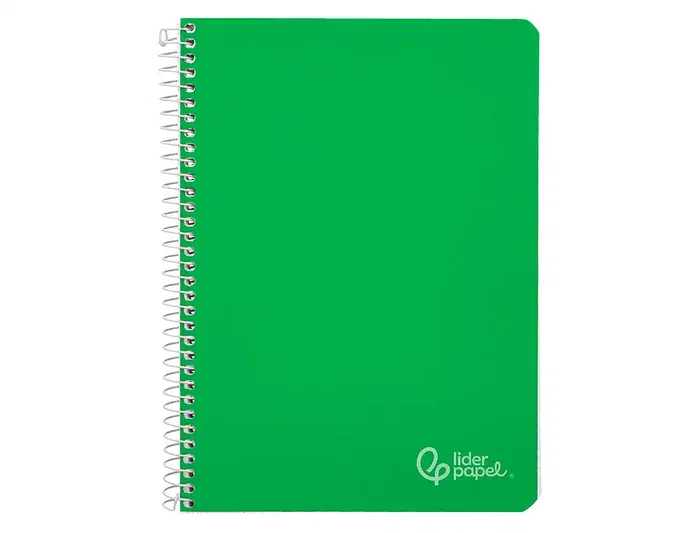 Liderpapel Cuaderno Espiral Witty A4 Tapa Dura Verde 80 Hojas 90g