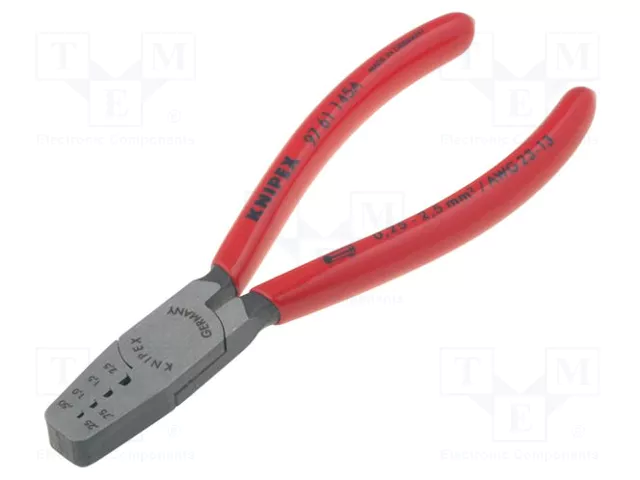 KNIPEX Crimpadora para terminales de cable y casquillos KNIPEX Crimpadora para terminales de cable y casquillos