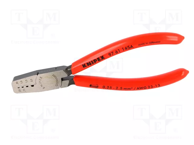 KNIPEX Crimpadora para terminales de cable y casquillos KNIPEX Crimpadora para terminales de cable y casquillos