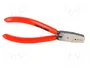 KNIPEX Crimpadora para terminales de cable y casquillos