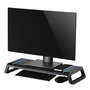 EWENT EW1268 Elevador Monitor Plegable RGB 4 Puertos USB 3.0 Cajón y Soporte Móvil