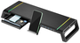 EWENT Elevador de Monitor Plegable RGB con Hub USB y Cajón EW1268