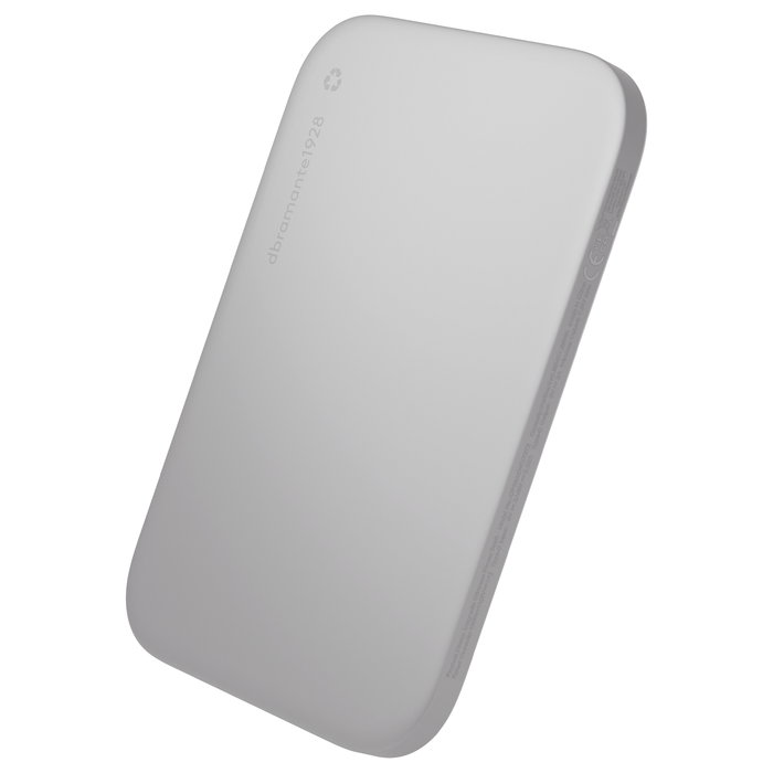 Dbramante1928 Cargador inalámbrico ultra slim Qi 1.3 3000 mAh 10W USB-C blanco