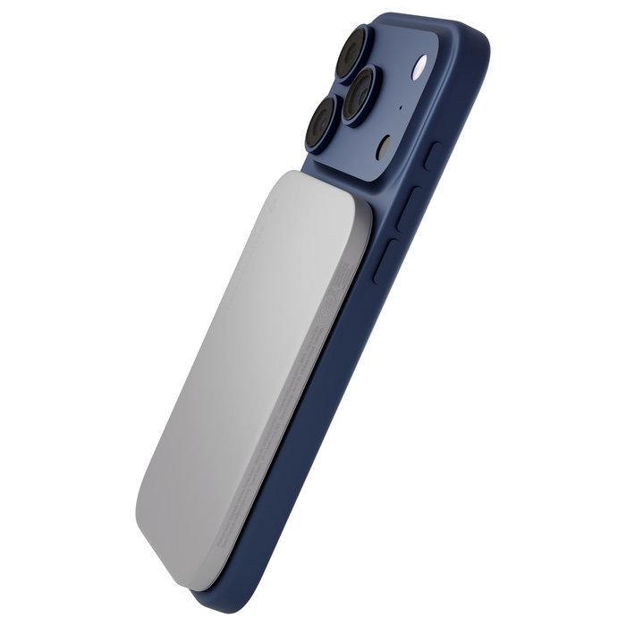Dbramante1928 Cargador inalámbrico ultra slim Qi 1.3 3000 mAh 10W USB-C blanco