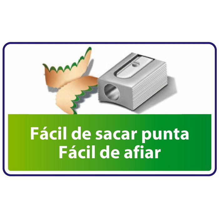 Plastidecor Ceras de Colores Surtidos, Estuche de 12 Unidades