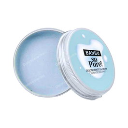 BANBU Desodorante Crema Natural 60Gr - Sin Aluminio Vegano