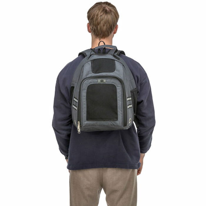 Mochila para Mascotas Trixie Gris 34 × 44 × 26 cm