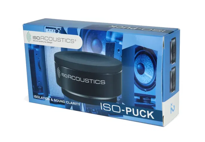 IsoAcoustics Iso-Puck (2 Unidades) Soportes Aislantes para Monitores y Altavoces