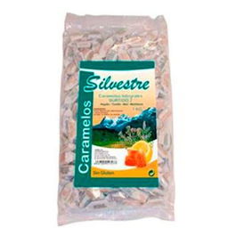 SILVESTRE Caramelos Surtidos Nº2 Azúcar de Caña 1Kg. Sabor Miel, Hierbas y Regaliz Sin Gluten