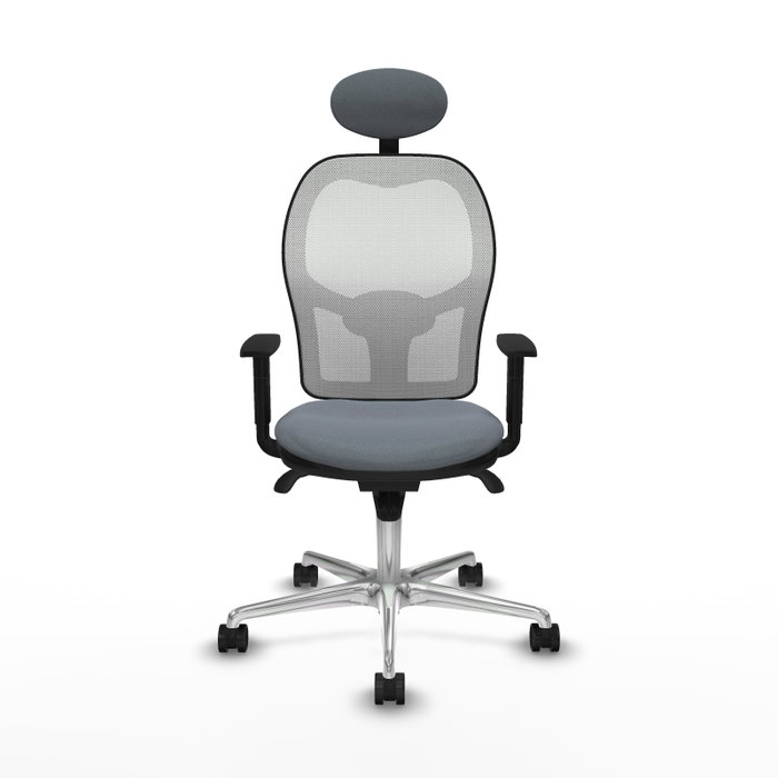 PIQUERAS Y CRESPO Silla de oficina Jorquera Gris y Blanca PIQUERAS Y CRESPO Silla de oficina Jorquera Gris y Blanca