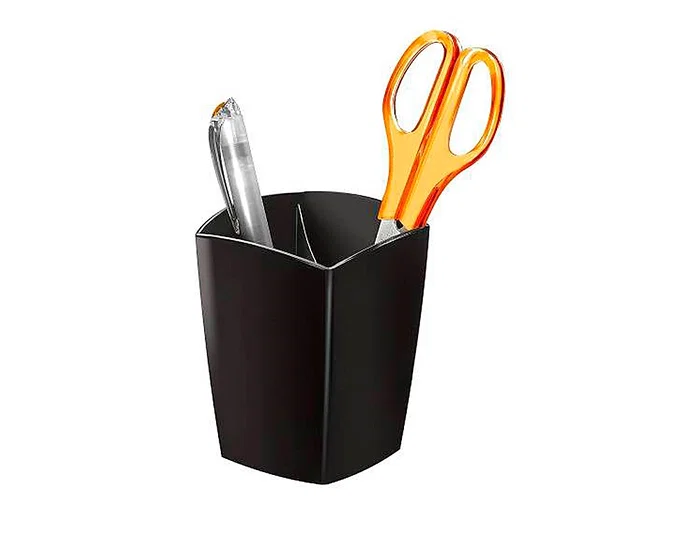 Cep Cubilete Portalapices Magnetico Negro Opaco Plastico 78x74x95 mm