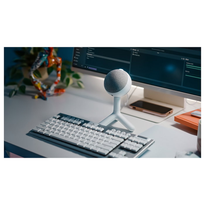 Logitech G Yeti Orb Micrófono de Condensador Blanco