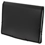 Grafoplas Clasificador de fuelle semi-rígido Negro Folio