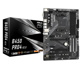 ASRock B450 Pro4 R2.0 AMD AM4 ATX