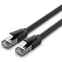 Vention Cable de red RJ45 SFTP Cat.8 1m Negro - Alto rendimiento para conexiones rápidas