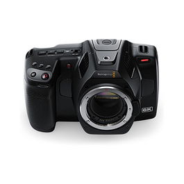 Blackmagic Design Pocket Cinema Camera 6K G2, Cámara de Video Manual Profesional 6K Ultra HD con Pantalla LCD Táctil de 5 Pulgadas Abatible, Montura E, 120 pps, Negro