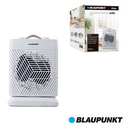Blaupunkt Calefactor Eléctrico de Aire Oscilante, 2000W, con Asa de Transporte