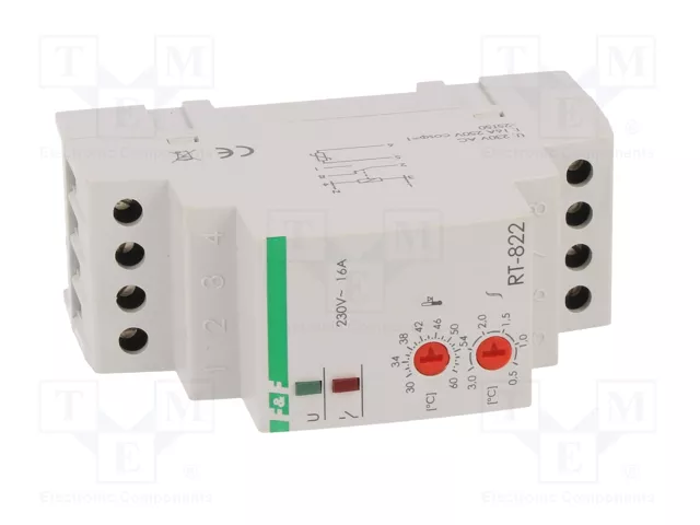 F&F RT-822 Regulador de Temperatura 30÷60°C F&F RT-822 Regulador de Temperatura 30÷60°C