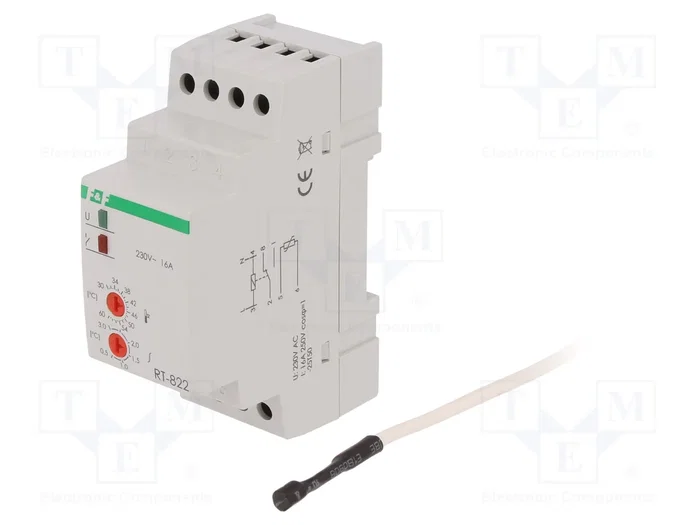 F&F RT-822 Regulador de Temperatura 30÷60°C F&F RT-822 Regulador de Temperatura 30÷60°C